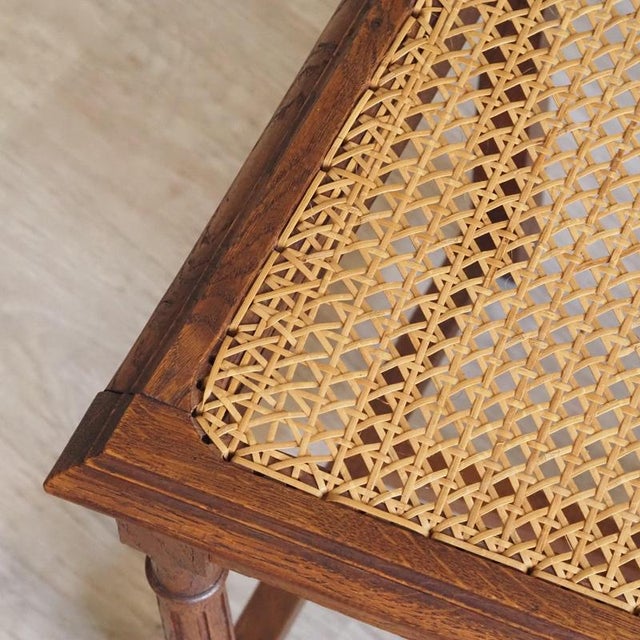 Antique French Gründerzeit Chairs with Viennese Caning, 1900s, Set of 2 For Sale - Image 9 of 13