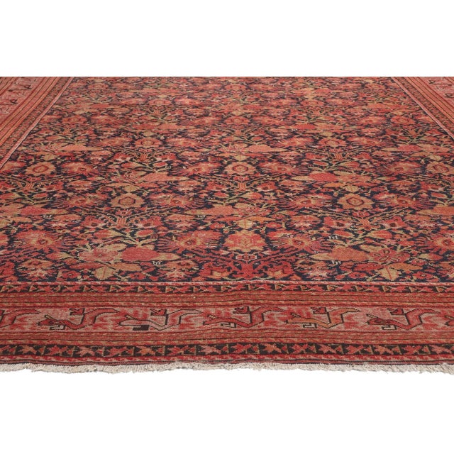 Early 20th Century Antique Persian Malayer Rug, 07'09 X 15'11 For Sale - Image 4 of 11