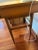 Modern desk mid-century American martinsville bleached walnut 4 drawers. Chair included