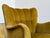 Mid-Century Modern Scandinavian Wingback Lounge Chairs in Olive Velvet from Fritz Hansen, 1940s, Set of 2 For Sale - Image 3 of 13