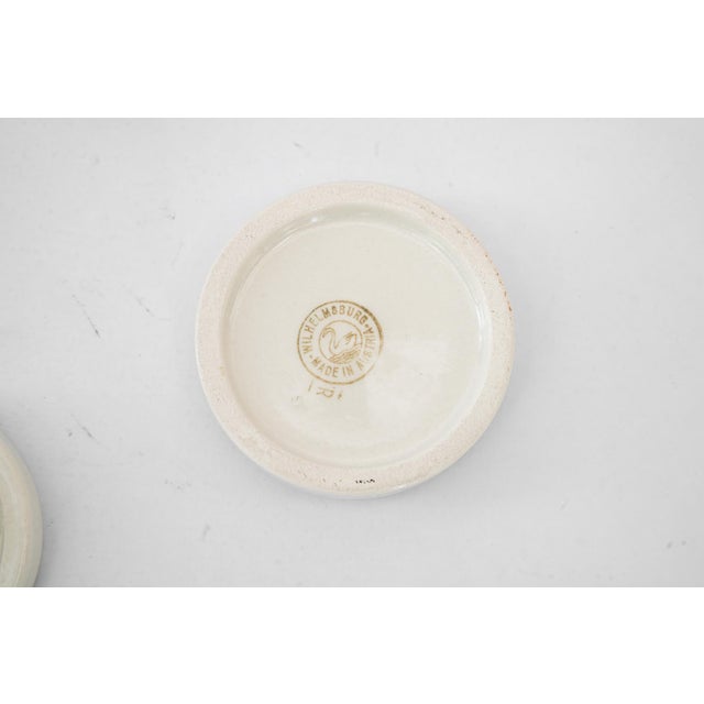 White Ceramic Piano Stabilizer, 1920s, Set of 8 For Sale - Image 8 of 9