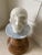 Vintage handmade postmodern surrealist studio sculpture of plaster. Features a wonderfully smirky face. Great postmodern...