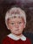 Red Late 20th Century Original Painting White Gloves Attributed to Marilyn Conover For Sale - Image 8 of 8