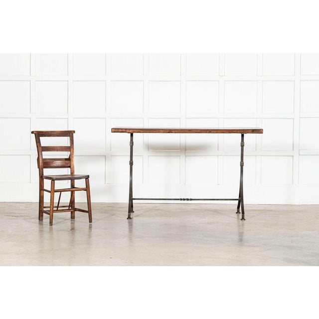 English Cast Iron Console Table, 1920s For Sale - Image 4 of 17