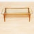 Wood Mid Century Floating Glass and Teak Coffee Table With Magazine Rack For Sale - Image 7 of 10