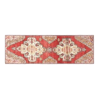 1960s Turkish Oushak Runner For Sale