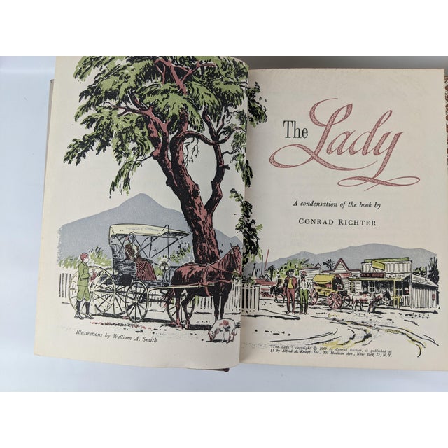 1950s Reader’s Digest Burgundy & Gold Gilt Decorative Books - Set of 10 For Sale - Image 10 of 11