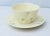 Belleek Ireland 1965-1980 service pieces Harp Shamrock cup and Shamrock plate. Vintage plate with basketweave body and...