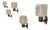 Sconces by Albano Poli for Poliarte, 1960s, Set of 5 For Sale