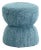 Tomlin Teal Gaming Ruched Ottoman For Sale