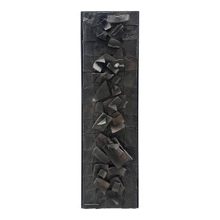 Chili Emerman Brutalist Ceramic Abstract Wall Sculpture For Sale