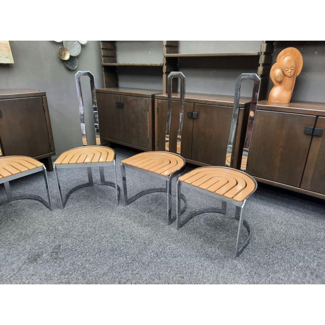 Postmodern Dining Chairs by Allmilmö, 1980s, Set of 8 For Sale - Image 6 of 18