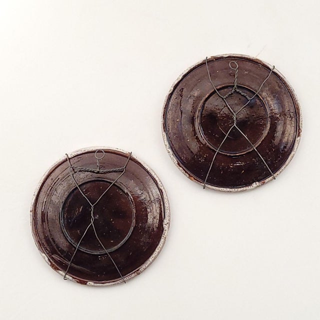 Ceramic Pair of French Earthenware Plates, Late 18th Century For Sale - Image 7 of 7