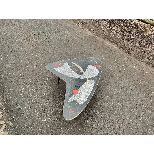 Mosaic Coffee Table attributed to Berthold Müller, 1950s For Sale - Image 5 of 8