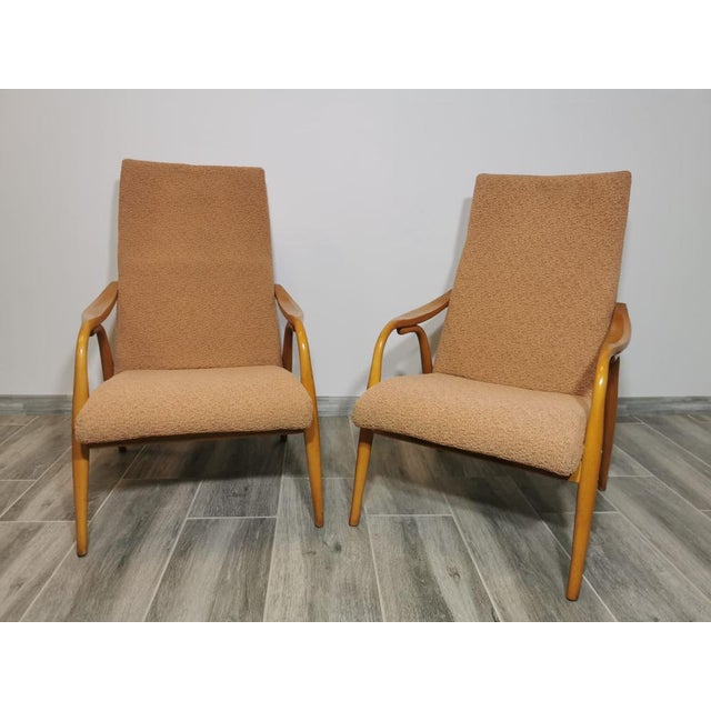 Set of Lounge Chairs by Antonin Suman for Ton For Sale - Image 18 of 18