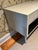 Made Goods Contemporary Cream & Black Shagreen Nightstands - A Pair For Sale In Philadelphia - Image 6 of 13