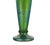 Loetz Loetz Blue Green Iridescent Art Glass Trumpet Vase For Sale - Image 4 of 9
