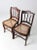Victorian Antique Caned Seat Chairs Pair For Sale - Image 3 of 11