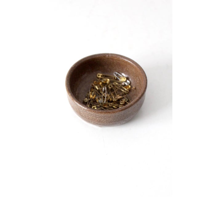 Vintage Handmade Studio Pottery Bowl For Sale - Image 10 of 12
