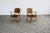 Brown Set of Vintage Danish Brutalist Dining Chairs, 1960s For Sale - Image 8 of 10
