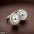 1990s Georg Jensen Estate Round Beaded Mens Cufflinks Silver, 2 Pieces For Sale - Image 11 of 12