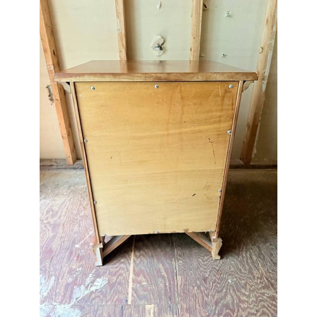 Late 20th Century Pair of Contemporary Style Solid Wood 1 Drawer Nightstands For Sale - Image 12 of 15