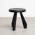 Mid-Century Modern Meribel Black Stool by Charlotte Perriand for Cassina For Sale - Image 3 of 12