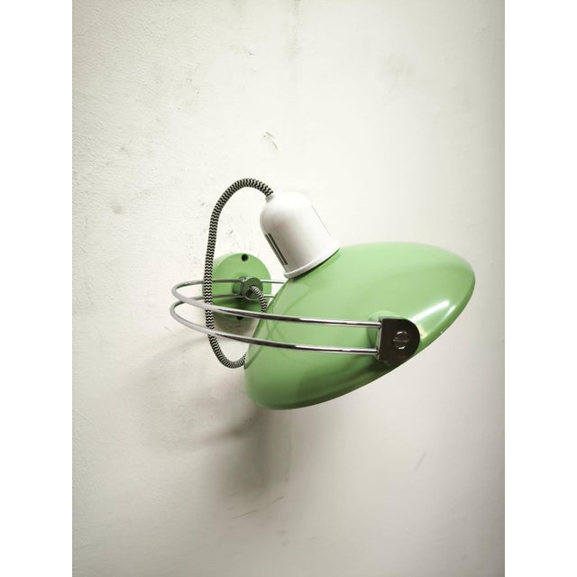 Metal Luna Wall Light from Philips, 1980s For Sale - Image 7 of 17