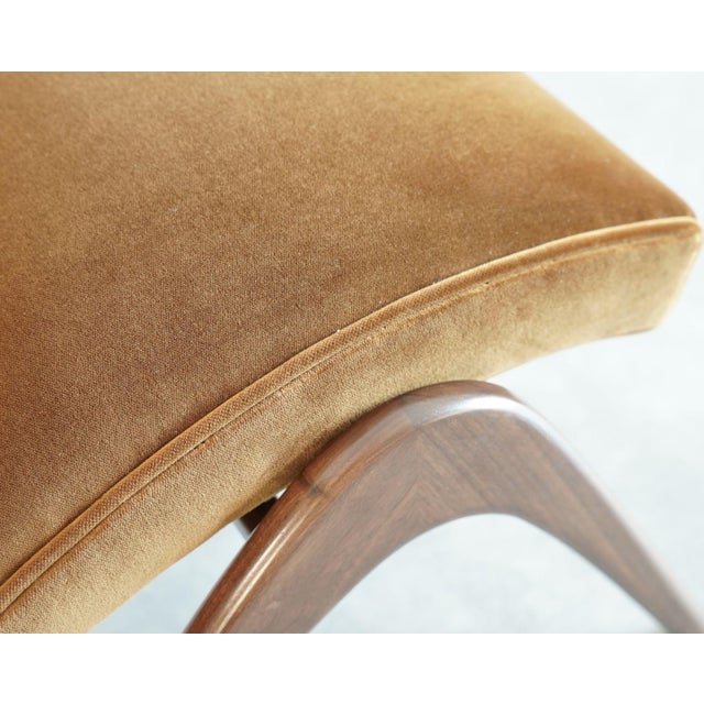 Mid-Century Modern Contour Stools by Vladimir Kagan For Sale - Image 3 of 10