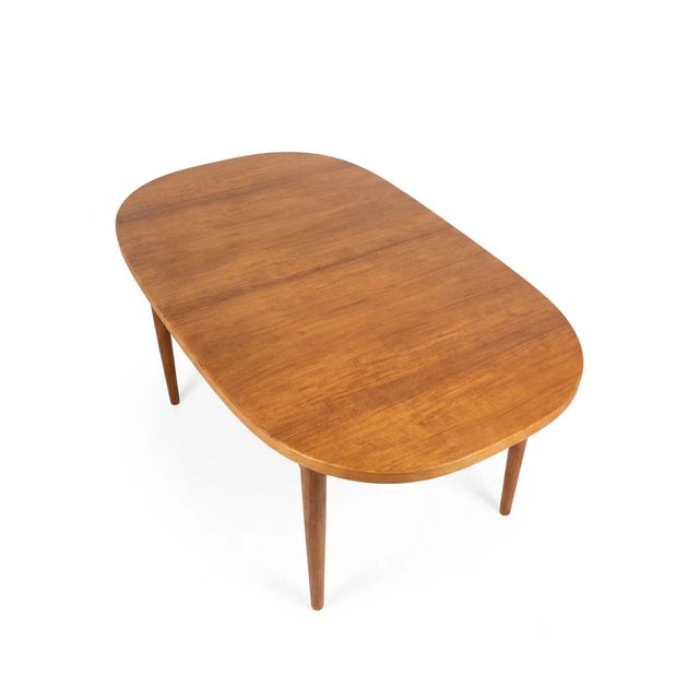 Wood Swedish Mod. Reno Oval Table in Teak by Bertil Fridhagen for Bodafors, 1960s For Sale - Image 7 of 9
