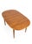 Wood Swedish Mod. Reno Oval Table in Teak by Bertil Fridhagen for Bodafors, 1960s For Sale - Image 7 of 9