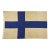 Small Vintage Cotton Flag of Finland For Sale