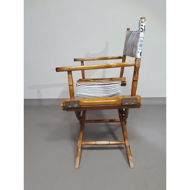 Foldable Deck Chair by W.H. Den Ouden for Vetus Rotterdam For Sale - Image 4 of 18
