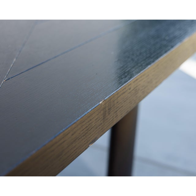 Charlotte Perriand Ventaglio Table for Cassina, Black-Stained Oak, No. 171 For Sale - Image 17 of 17