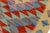 1990s Bohemian Turkish Kilim Gold Rust Hand-Woven Wool Rug For Sale - Image 5 of 9