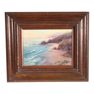 Painting of Camel Point Laguna Beach by Adele C. Pheleps (1866-1945) For Sale