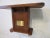 Chris Craft Boat Company Teak Presentation Side Table For Sale - Image 4 of 10