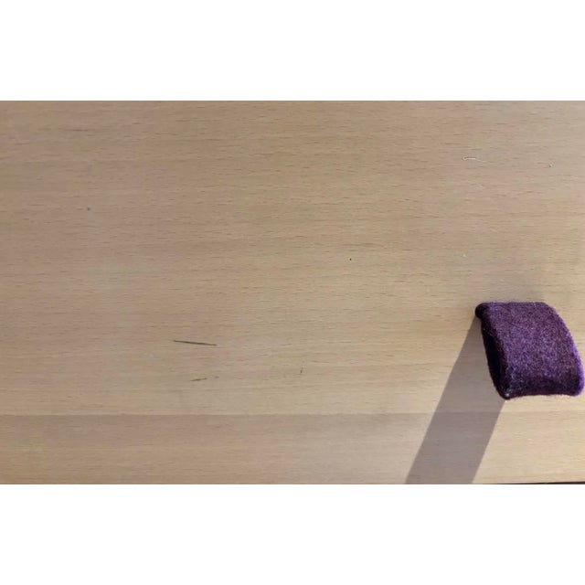 Wood Leander Linea Three-Drawer Dresser — Danish Design, Whitewashed Oak For Sale - Image 7 of 9