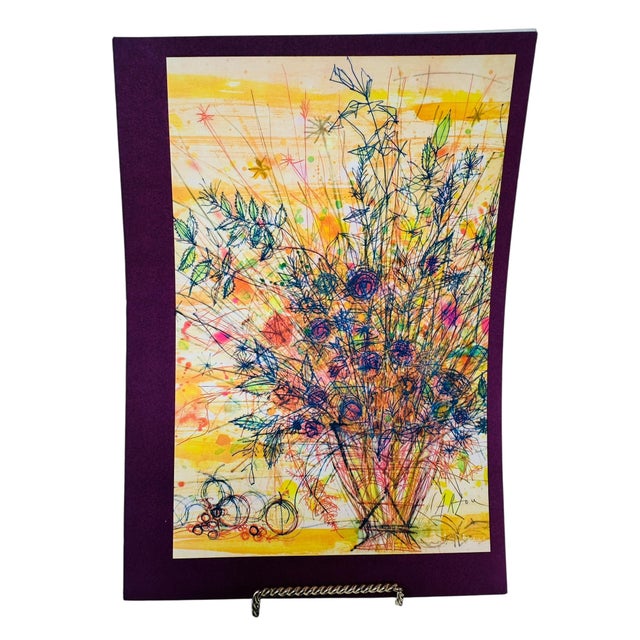 Cerise S S France 1963-1964: Rare 36-Menu Complete Holiday Voyage Collection | Louis Le Breton, Jean Carzou, Georges Rohner | First Class Ocean Liner For Sale - Image 8 of 18