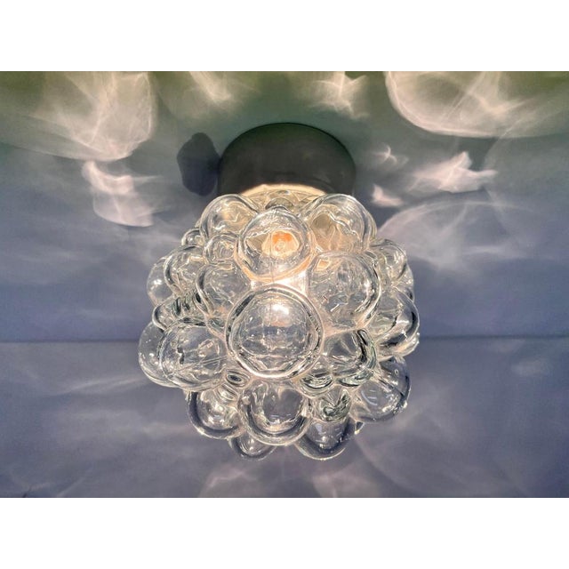 1970s Mid-Century Modern Glass Wall Lamp, 1970s For Sale - Image 5 of 10