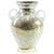 Mid-20th Century Crackled Glass Vase with Silver Mirror Finish For Sale - Image 5 of 5