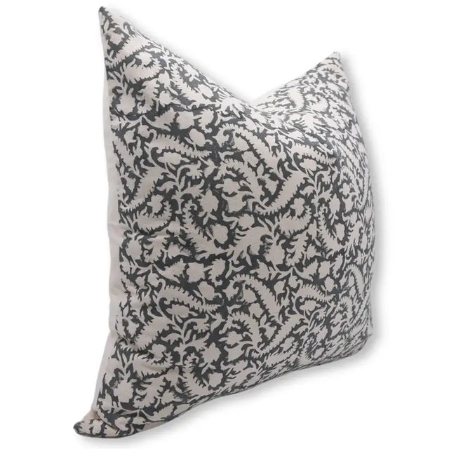 The Black Forest cushion cover captures the mystique and depth of woodland landscapes with its rich, hand block printed...