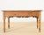 Country English Farmhouse Pine Three Drawer Console Table For Sale - Image 12 of 12