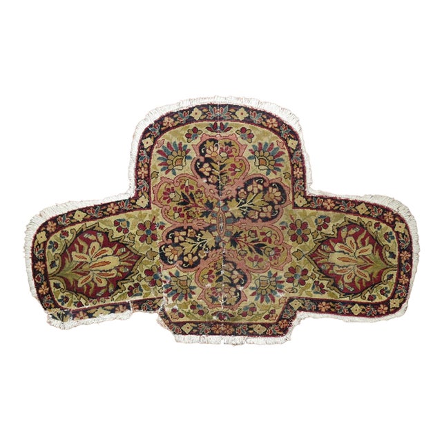 19th century Lavar Kerman Fragment Rug no. r5004 For Sale