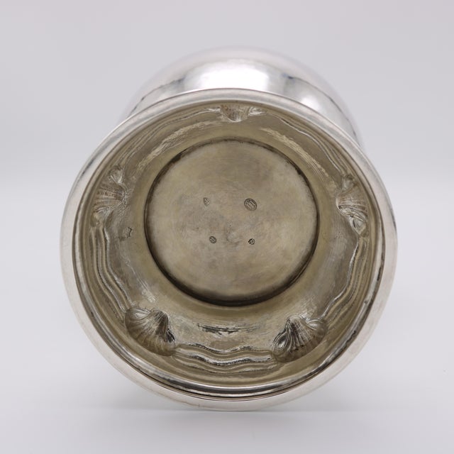 1930s Art Deco Period Sterling Silver Covered Vase Germany circa 1930 For Sale - Image 5 of 9