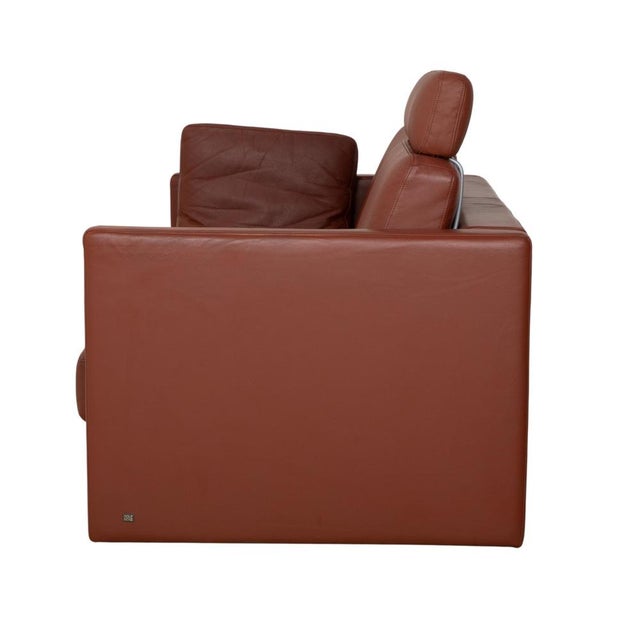 Ego 2-Seater Sofa in Brown Leather from Rolf Benz For Sale - Image 11 of 12