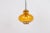 Petite doria pendant light with large volcanic murano glass ball. High-quality materials give a wonderful light effect...