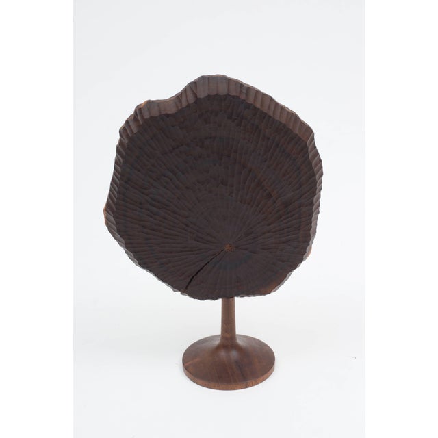 Jerry Glaser Studio Made Carved Walnut Sculpture Chairish