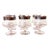 Dorothy Thorpe Silver Cocktail Stems - Set of 6 For Sale