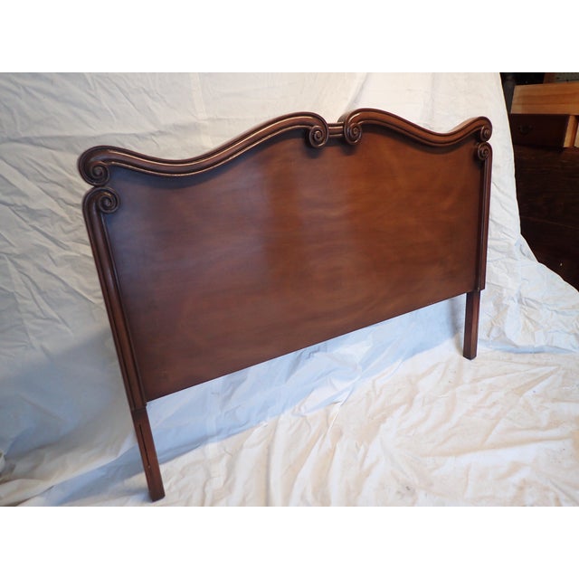 French Style Cherry Queen Headboard Chairish